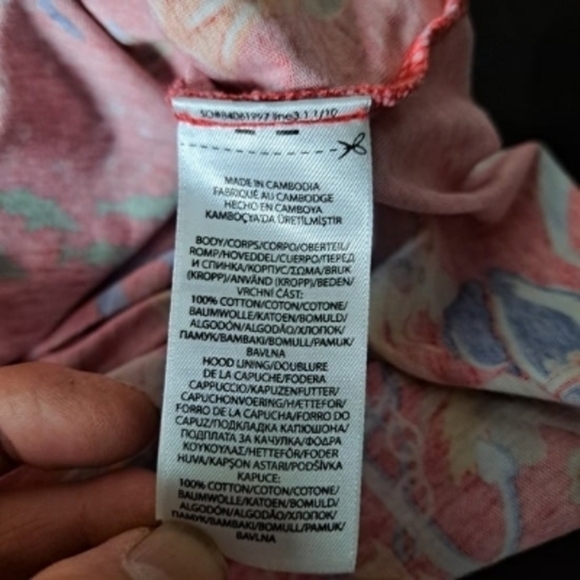 Polo Ralph Lauren Men's Size Large Polo Bear Jersey Hooded T-Shirt Red - Picture 9 of 12